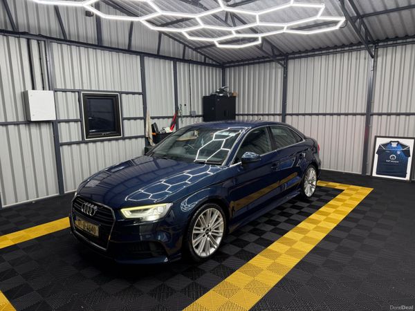 Audi A3 Saloon, Diesel, 2017, Blue