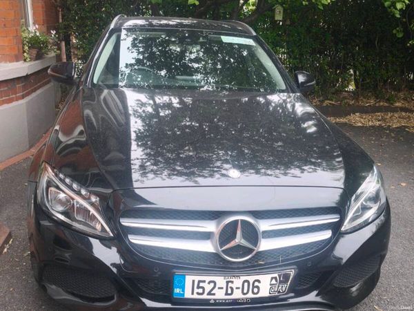 Mercedes-Benz C-Class Estate, Petrol Plug-in Hybrid, 2015, Black