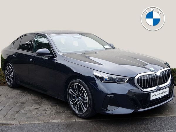 BMW 5-Series Saloon, Petrol Plug-in Hybrid, 2026, Black