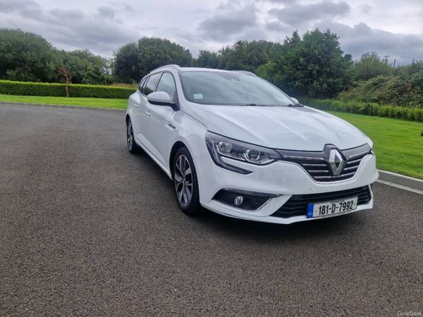 Renault Megane Estate, Diesel, 2018, White