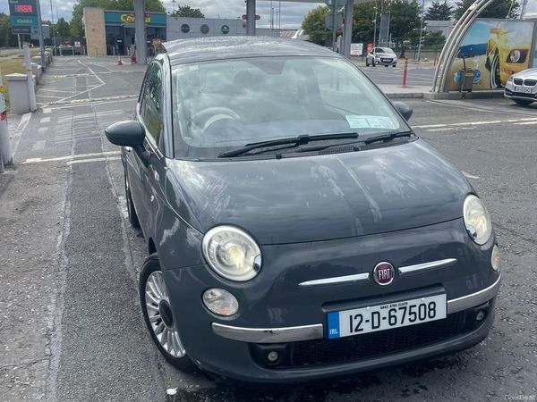 Fiat 500 Hatchback, Petrol, 2012, Grey