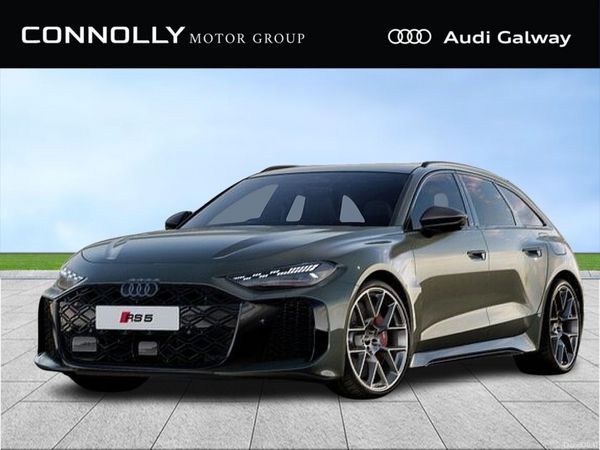 Audi RS5 Saloon, Petrol Plug-in Hybrid, 2027, Green