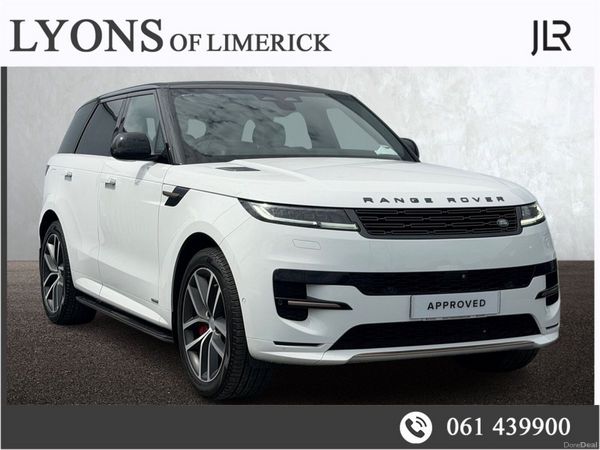 Land Rover Range Rover Sport SUV, Petrol Plug-in Hybrid, 2024, White