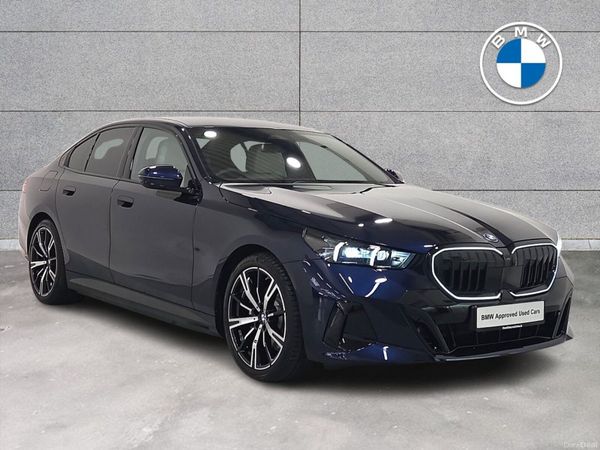 BMW 5-Series Saloon, Petrol Plug-in Hybrid, 2026, Blue