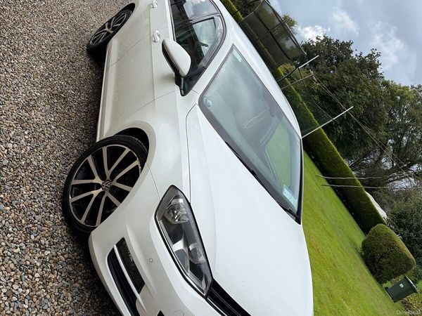 Volkswagen Golf Hatchback, Diesel, 2014, White