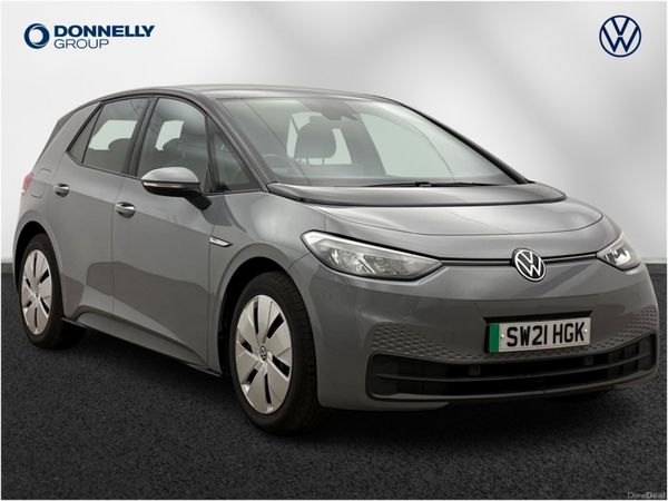 Volkswagen ID.3 Hatchback, Electric, 2021, Grey