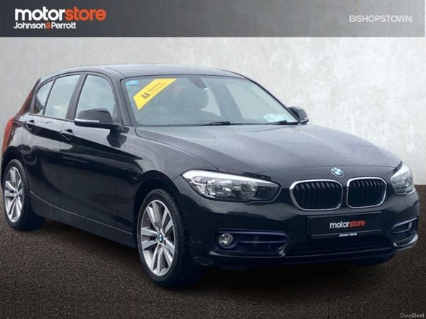 BMW 1-Series Estate, Diesel, 2019, Black