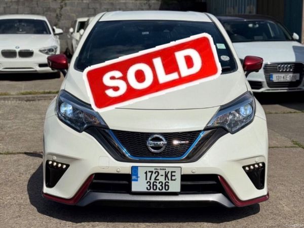 Nissan Note Hatchback, Petrol Hybrid, 2017, White
