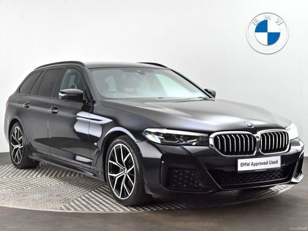 BMW 5-Series Estate, Diesel, 2023, Black