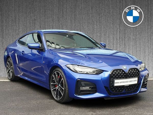 BMW 4-Series Coupe, Petrol, 2023, Blue
