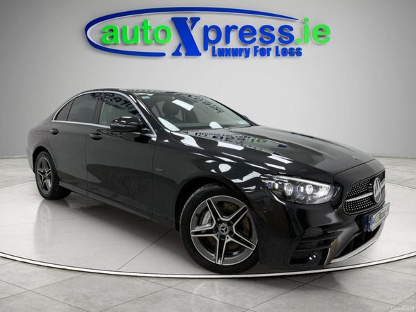 Mercedes-Benz E 300 Saloon, Diesel Plug-in Hybrid, 2020, Black