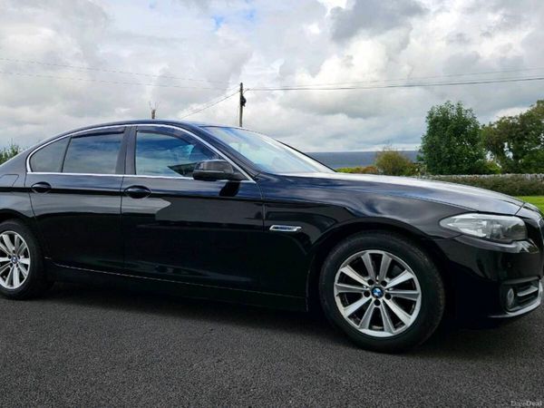 BMW 5-Series Saloon, Diesel, 2014, Black