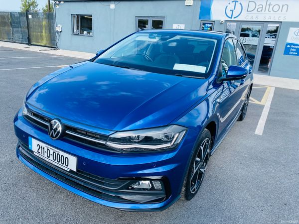 Volkswagen Polo Hatchback, Petrol, 2021, Blue