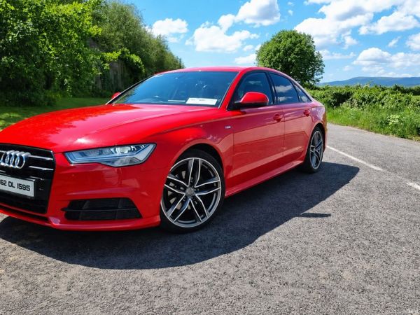Audi A6 Saloon, Diesel, 2016, Red