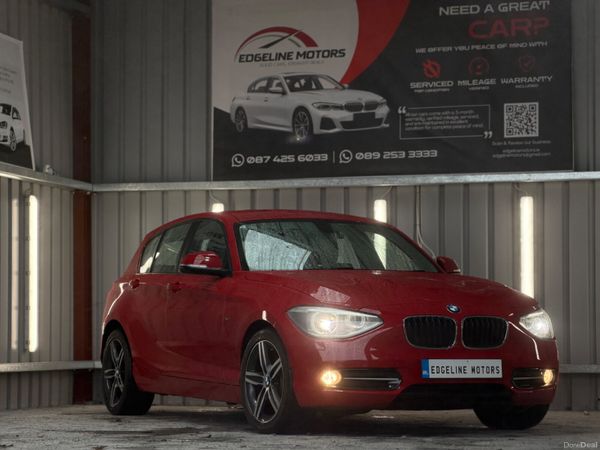 BMW 1-Series Hatchback, Petrol, 2013, Red