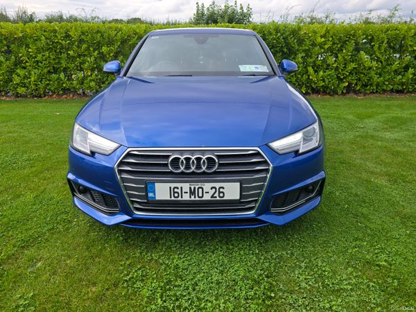 Audi A4 Saloon, Diesel, 2016, Blue