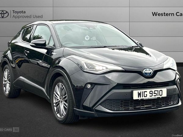 Toyota C-HR SUV, Petrol Hybrid, 2022, Black