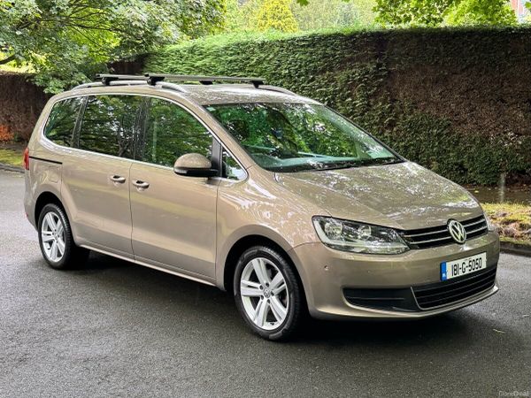 Volkswagen Sharan MPV, Diesel, 2018, Gold