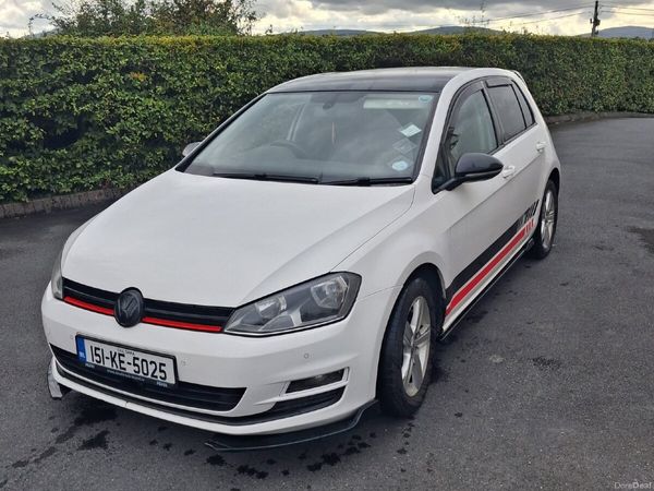 Volkswagen Golf Hatchback, Diesel, 2015, White