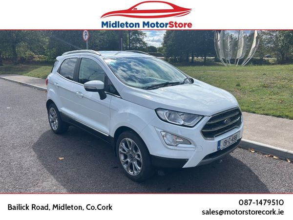Ford EcoSport Hatchback, Petrol, 2019, White