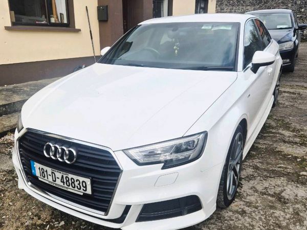 Audi A3 Saloon, Petrol, 2018, White