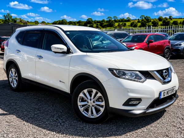 Nissan X-Trail SUV, Petrol Hybrid, 2017, White