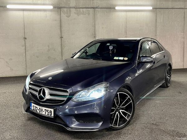Mercedes-Benz E-Class Saloon, Diesel Hybrid, 2013, Blue