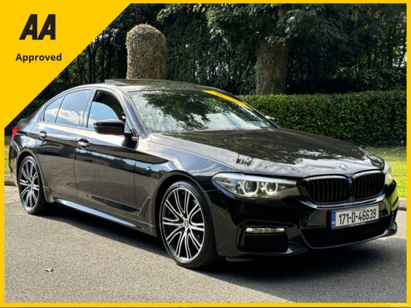 BMW 5-Series Saloon, Diesel, 2017, Black