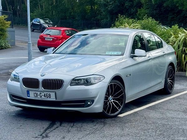 BMW 5-Series Saloon, Diesel, 2013, Silver