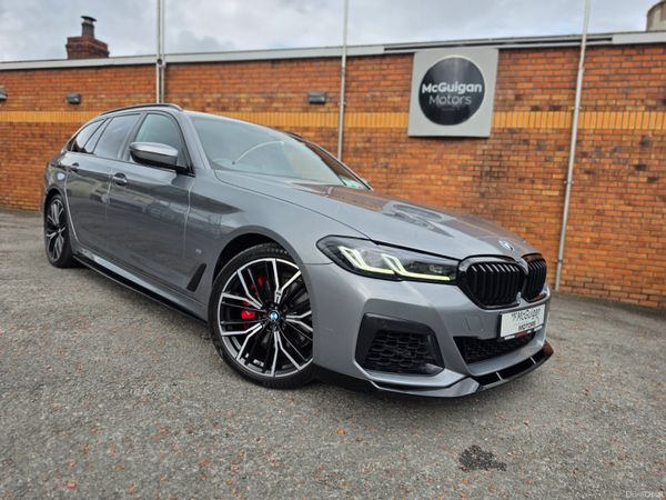 BMW 5-Series Estate, Diesel, 2022, Grey