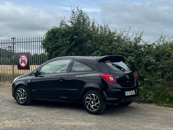 Opel Corsa Hatchback, Petrol, 2007, Black