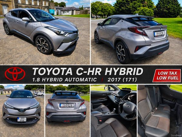 Toyota C-HR Hatchback, Petrol Hybrid, 2017, Silver