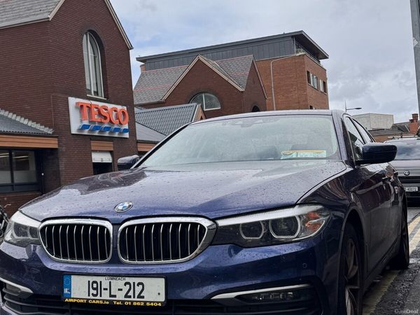 BMW 5-Series Saloon, Diesel, 2019, Blue
