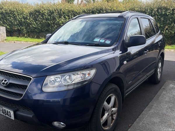 Hyundai Santa Fe SUV, Diesel, 2009, Blue