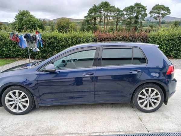 Volkswagen Golf Hatchback, Diesel, 2014, Blue