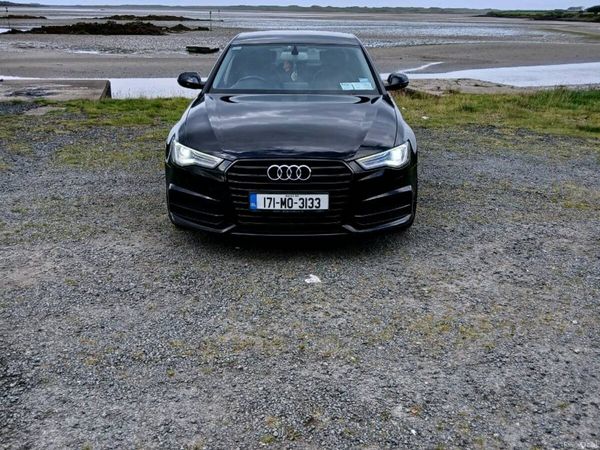 Audi A6 Saloon, Diesel, 2017, Black
