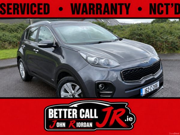 Kia Sportage SUV, Diesel, 2016, Silver