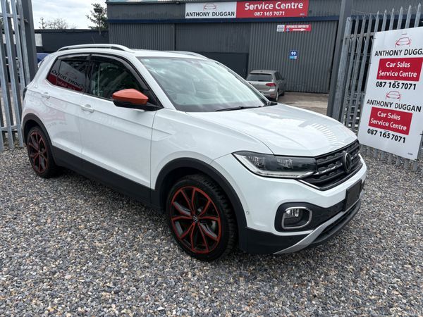 Volkswagen T-Cross SUV, Petrol, 2021, White