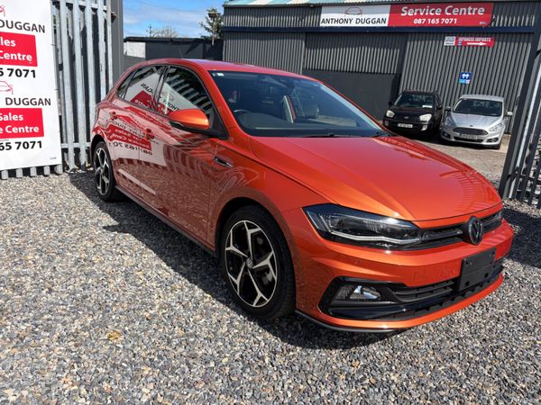 Volkswagen Polo Hatchback, Petrol, 2019, Orange