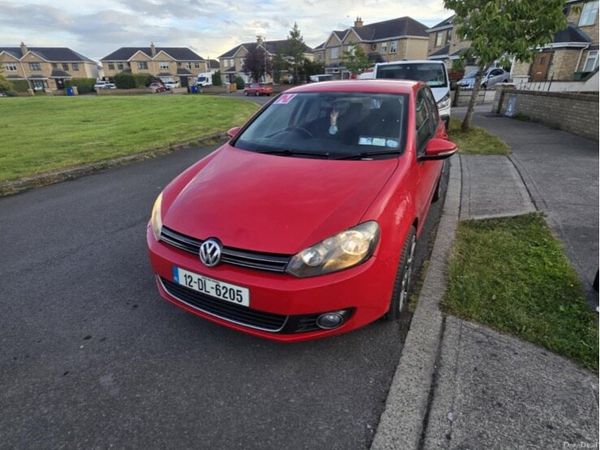 Volkswagen Golf Hatchback, Diesel, 2012, Red
