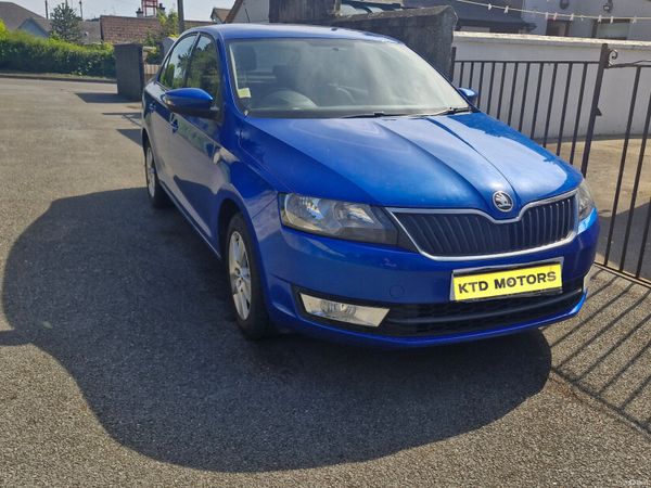 Skoda Rapid Saloon, Petrol, 2016, Blue