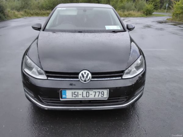 Volkswagen Golf Hatchback, Diesel, 2015, Black