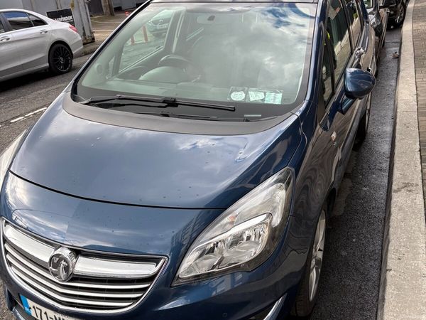Vauxhall Meriva MPV, Petrol, 2017, Blue