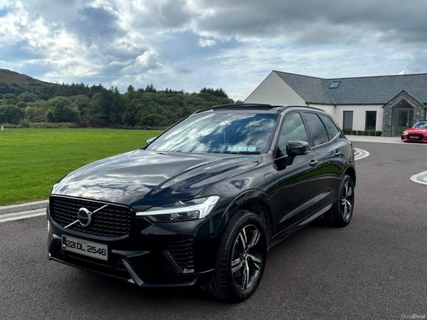 Volvo XC60 SUV, Petrol Plug-in Hybrid, 2022, Black