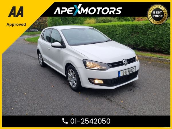 Volkswagen Polo Hatchback, Petrol, 2012, White