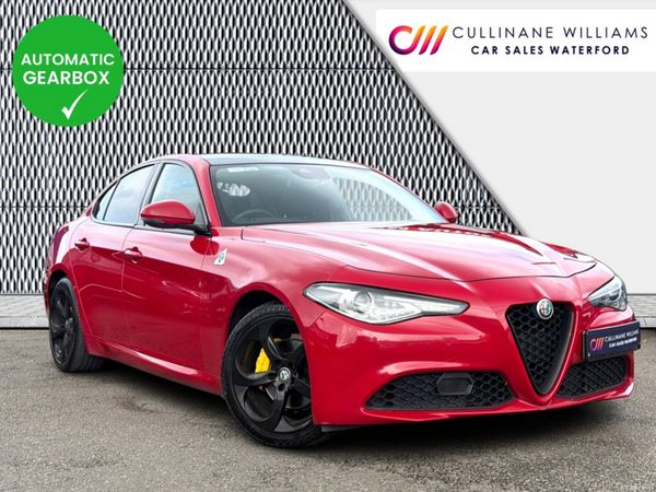Alfa Romeo Giulia Saloon, Diesel, 2018, Red