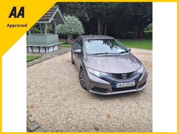 Honda Civic Hatchback, Diesel, 2014, Brown