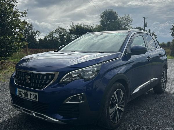 Peugeot 3008 Hatchback, Diesel, 2018, Blue