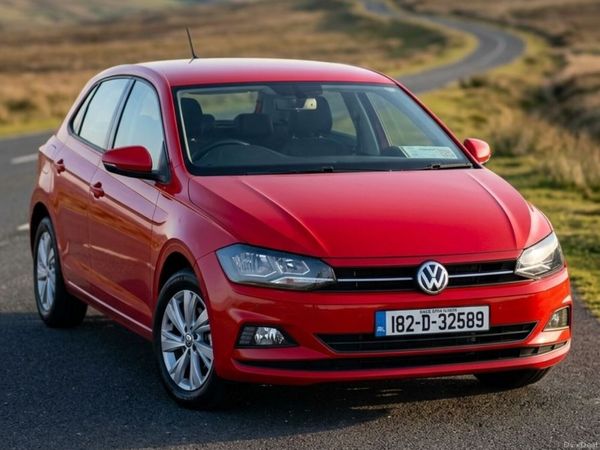 Volkswagen Polo Hatchback, Petrol, 2020, Red