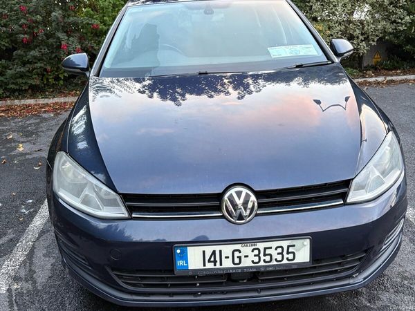 Volkswagen Golf Hatchback, Diesel, 2014, Blue